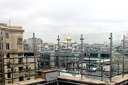 Ограждения из нержавейки со стеклом в Ростове-на-Дону. Готовые проекты ПерилаГлавСнаб - фото 15