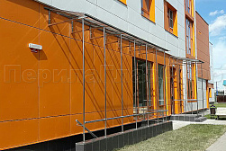 Козырьки и навесы на металлокаркасе в Ростове-на-Дону. Готовые проекты ПерилаГлавСнаб - фото 15