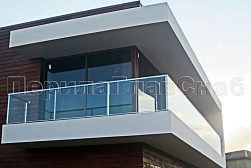 Цельностеклянные ограждения на несущем стекле в Ростове-на-Дону. Готовые проекты ПерилаГлавСнаб - фото 22