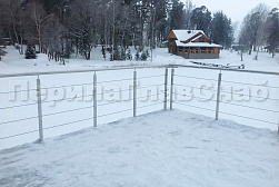 Перила и ограждения для террас в Ростове-на-Дону. Готовые проекты ПерилаГлавСнаб - фото 17