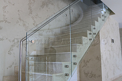 Ограждения лестничных маршей в Ростове-на-Дону. Готовые проекты ПерилаГлавСнаб - фото 27