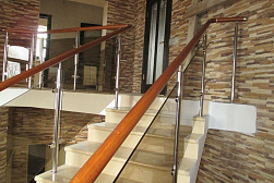 Ограждения лестничных маршей в Ростове-на-Дону. Готовые проекты ПерилаГлавСнаб - фото 30