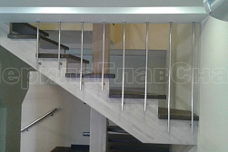 Перила и ограждения с вертикальным заполнением в Ростове-на-Дону. Готовые проекты ПерилаГлавСнаб - фото 8 Перила и ограждения с вертикальным заполнением в Ростове-на-Дону. Готовые проекты ПерилаГлавСнаб - фото 8