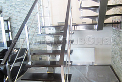 Ограждения для лестниц в Ростове-на-Дону. Готовые проекты ПерилаГлавСнаб - фото 28