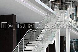 Ограждения из нержавейки со стеклом в Ростове-на-Дону. Готовые проекты ПерилаГлавСнаб - фото 22