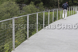 Тросовые ограждения в Ростове-на-Дону. Готовые проекты ПерилаГлавСнаб - фото 5