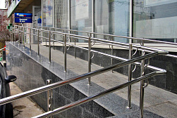 Поручни для инвалидов из нержавеющей стали в Ростове-на-Дону. Готовые проекты ПерилаГлавСнаб - фото 17