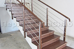 Четырёх и многоригельные перила и ограждения в Ростове-на-Дону. Готовые проекты ПерилаГлавСнаб - фото 5