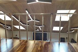 Ограждения и перила без ригелей из нержавеющей стали (без заполнения) в Ростове-на-Дону. Готовые проекты ПерилаГлавСнаб - фото 13