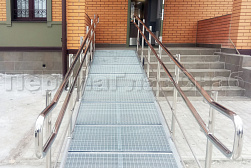 Поручни для инвалидов из нержавеющей стали в Ростове-на-Дону. Готовые проекты ПерилаГлавСнаб - фото 11