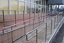 Поручни для инвалидов из нержавеющей стали в Ростове-на-Дону. Готовые проекты ПерилаГлавСнаб - фото 22