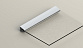 Профиль козырьковый алюминиевый анодированный k300-3 