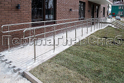 Хромированные перила в Ростове-на-Дону. Готовые проекты ПерилаГлавСнаб - фото 4