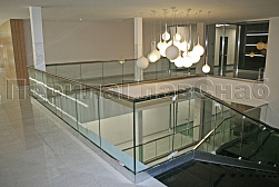 Стеклянные перила для атриумов в Ростове-на-Дону. Готовые проекты ПерилаГлавСнаб - фото 11