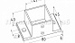 Фланец для трубы 40х40, укороченный, полированный, литой AISI 304 k553