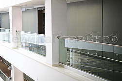 Цельностеклянные ограждения на несущем стекле в Ростове-на-Дону. Готовые проекты ПерилаГлавСнаб - фото 25