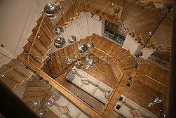 Стеклянные перила для винтовых лестниц в Ростове-на-Дону. Готовые проекты ПерилаГлавСнаб - фото 3