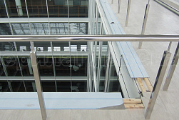 Ограждения и перила без ригелей из нержавеющей стали (без заполнения) в Ростове-на-Дону. Готовые проекты ПерилаГлавСнаб - фото 5