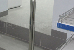 Ограждения и перила без ригелей из нержавеющей стали (без заполнения) в Ростове-на-Дону. Готовые проекты ПерилаГлавСнаб - фото 2