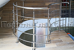 Четырёх и многоригельные перила и ограждения в Ростове-на-Дону. Готовые проекты ПерилаГлавСнаб - фото 13