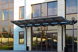 Консольные козырьки и навесы в Ростове-на-Дону. Готовые проекты ПерилаГлавСнаб - фото 11