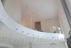 Стеклянные перила для атриумов в Ростове-на-Дону. Готовые проекты ПерилаГлавСнаб - фото 6