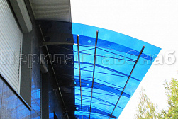 Консольные козырьки и навесы в Ростове-на-Дону. Готовые проекты ПерилаГлавСнаб - фото 2