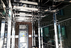 Стеклянные козырьки на спайдерах в Ростове-на-Дону. Готовые проекты ПерилаГлавСнаб - фото 3