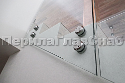 Цельностеклянные ограждения на несущем стекле в Ростове-на-Дону. Готовые проекты ПерилаГлавСнаб - фото 19