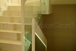 Цельностеклянные ограждения на несущем стекле в Ростове-на-Дону. Готовые проекты ПерилаГлавСнаб - фото 30