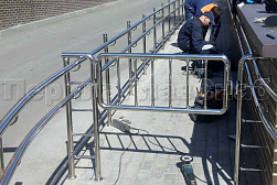 Поручни для инвалидов из нержавеющей стали в Ростове-на-Дону. Готовые проекты ПерилаГлавСнаб - фото 24