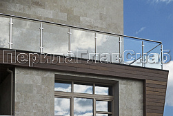 Ограждения из нержавейки со стеклом в Ростове-на-Дону. Готовые проекты ПерилаГлавСнаб - фото 17