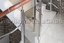 Перила и ограждения из нержавейки и дерева в Ростове-на-Дону. Готовые проекты ПерилаГлавСнаб - фото 29 Перила и ограждения из нержавейки и дерева в Ростове-на-Дону. Готовые проекты ПерилаГлавСнаб - фото 29