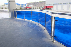 Стеклянные ограждения для улицы в Ростове-на-Дону. Готовые проекты ПерилаГлавСнаб - фото 5 Стеклянные ограждения для улицы в Ростове-на-Дону. Готовые проекты ПерилаГлавСнаб - фото 5