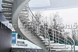 Ограждения для лестниц в Ростове-на-Дону. Готовые проекты ПерилаГлавСнаб - фото 16