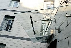 Козырьки и навесы на металлокаркасе в Ростове-на-Дону. Готовые проекты ПерилаГлавСнаб - фото 9