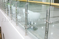 Стеклянные перила для атриумов в Ростове-на-Дону. Готовые проекты ПерилаГлавСнаб - фото 17