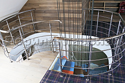 Четырёх и многоригельные перила и ограждения в Ростове-на-Дону. Готовые проекты ПерилаГлавСнаб - фото 12