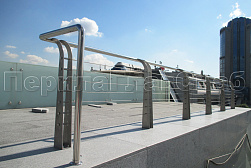 Уличные ограждения из металла в Ростове-на-Дону. Готовые проекты ПерилаГлавСнаб - фото 22