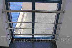 Ограждение на окна из нержавеющей стали в Ростове-на-Дону. Готовые проекты ПерилаГлавСнаб - фото 2