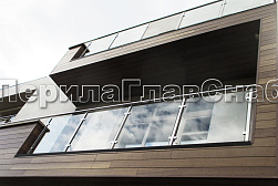 Ограждения из нержавейки со стеклом в Ростове-на-Дону. Готовые проекты ПерилаГлавСнаб - фото 16