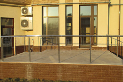 Ограждения и перила без ригелей из нержавеющей стали (без заполнения) в Ростове-на-Дону. Готовые проекты ПерилаГлавСнаб - фото 10