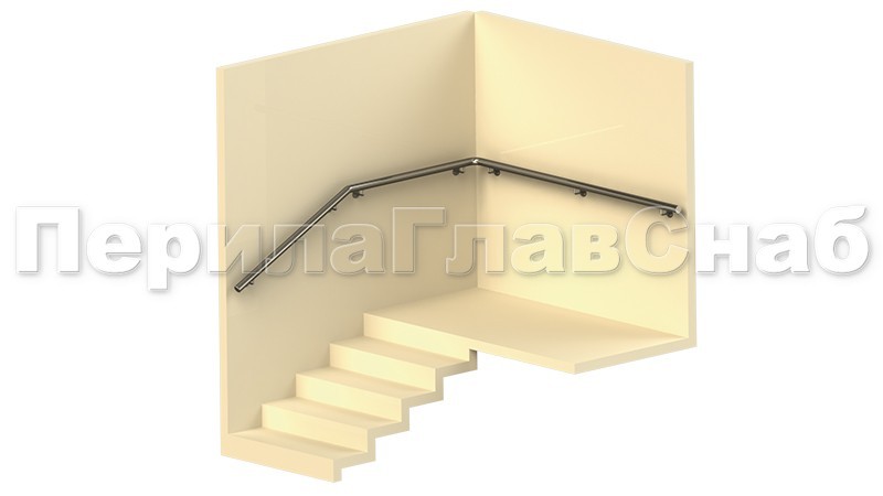 Пристенный поручень завязан Пристенный поручень завязан